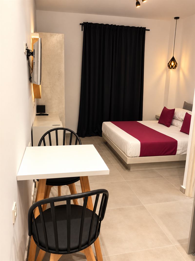 Studio Apartment – Studio overview, Dragonfly Villas Santorini